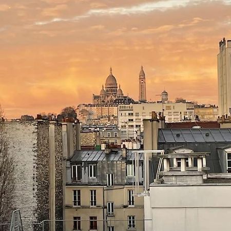 Vue Sur Le Sacre Coeur Montmartre Apartment Paris Bagian luar foto