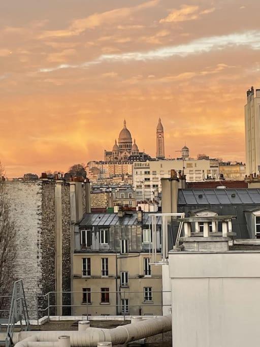 Vue Sur Le Sacre Coeur Montmartre Apartment Paris Bagian luar foto